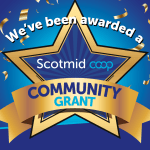 Scotmid Co-op community grant award logo